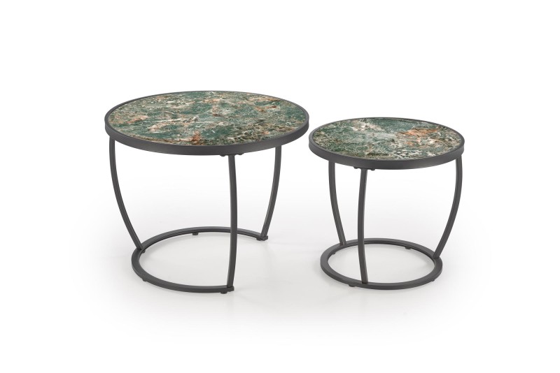 Set konferenčních stolků INES zelená