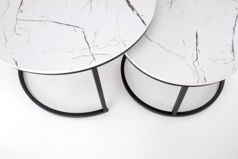 Konferenční stolky JAVA bílá