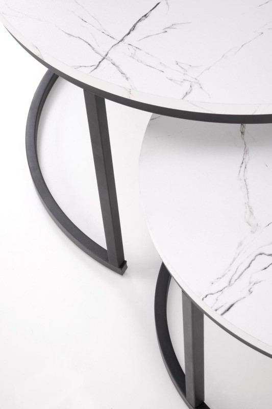 Konferenční stolky JAVA bílá