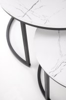 Konferenční stolky JAVA bílá