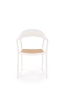 Zahradní židle K530 bílá