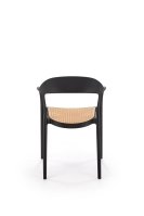 Zahradní židle K530 černá