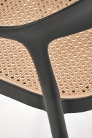 Zahradní židle K530 černá