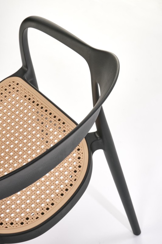 Zahradní židle K530 černá