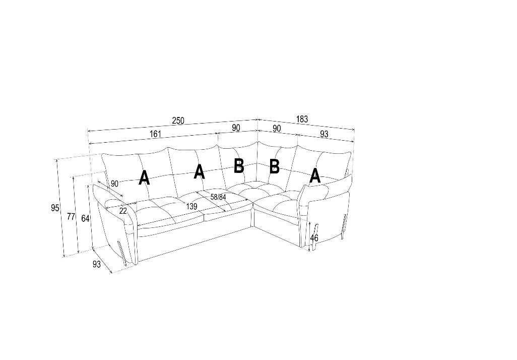 Sedací souprava ALMEIRA