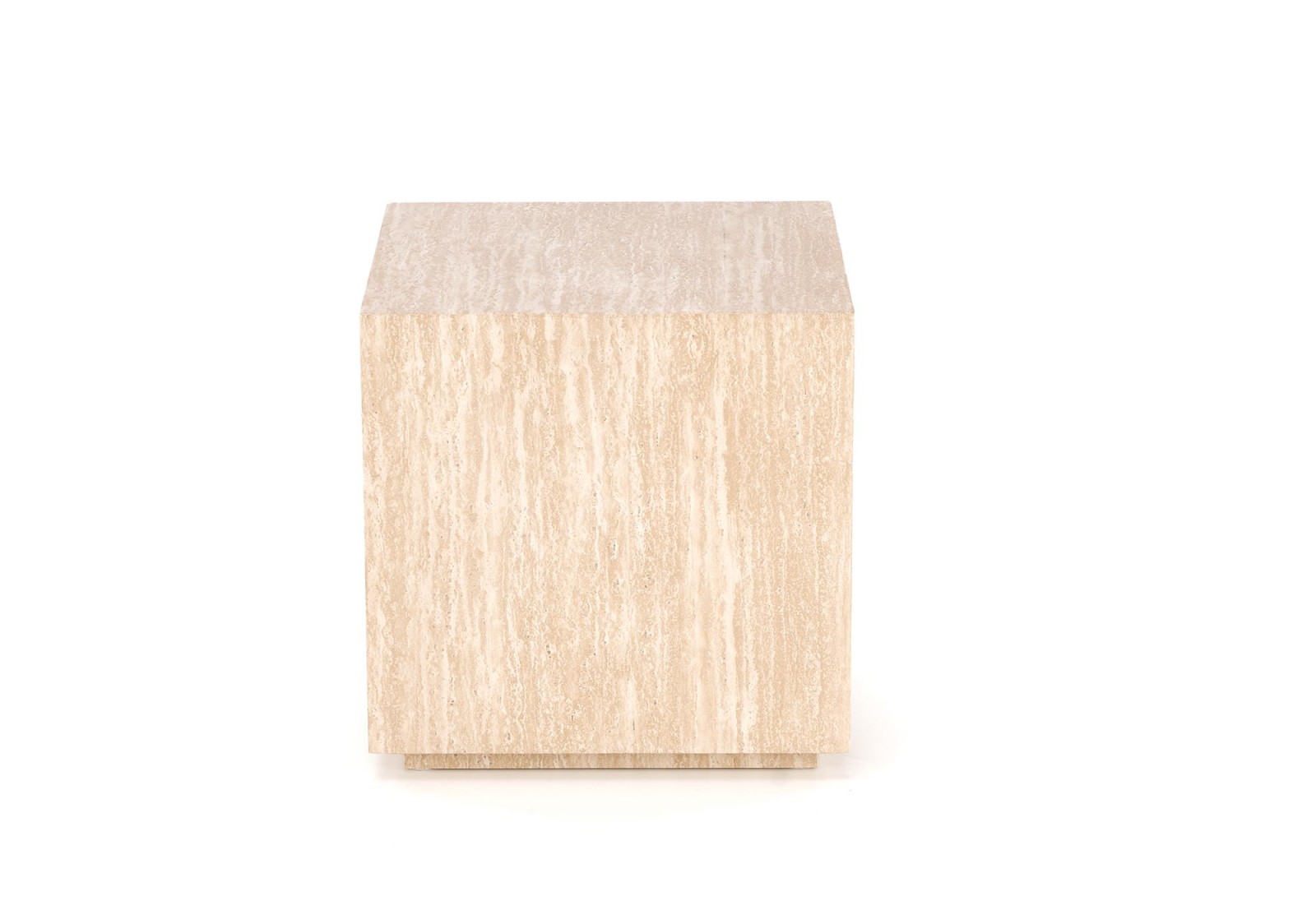 Konferenční stolek TRAVERTINO S čtvercový