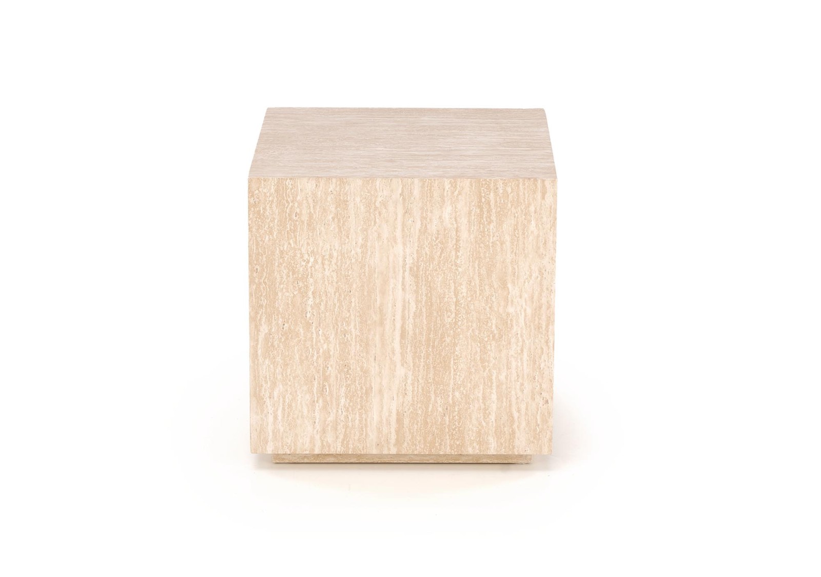 Konferenční stolek TRAVERTINO S čtvercový