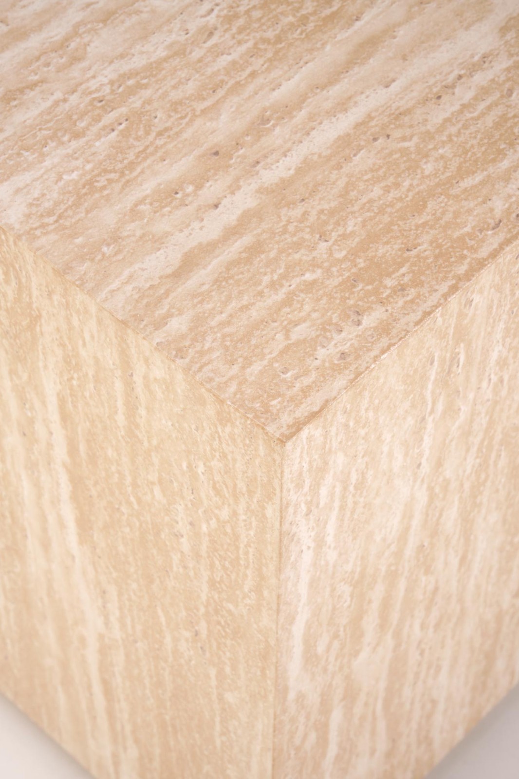 Konferenční stolek TRAVERTINO S čtvercový