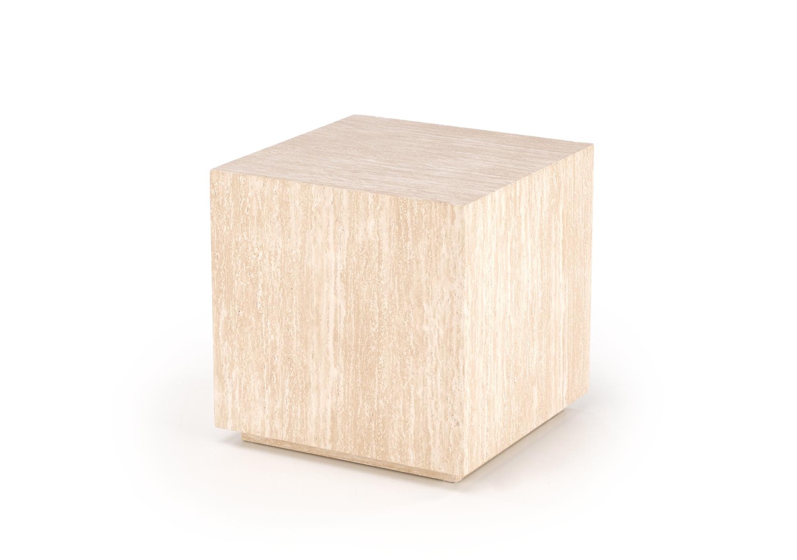 Konferenční stolek TRAVERTINO S čtvercový