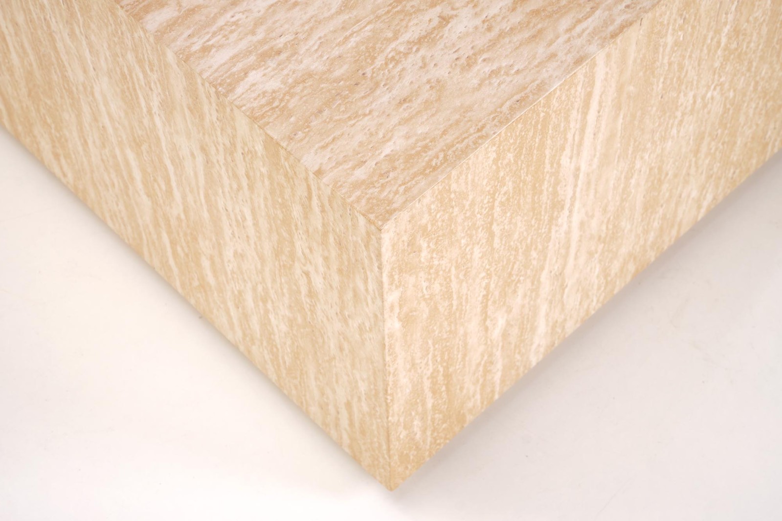 Konferenční stolek TRAVERTINO čtvercový