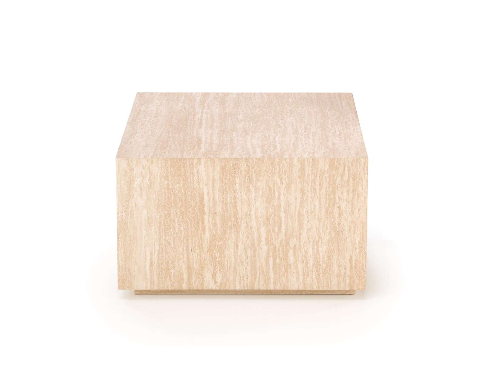 Konferenční stolek TRAVERTINO čtvercový