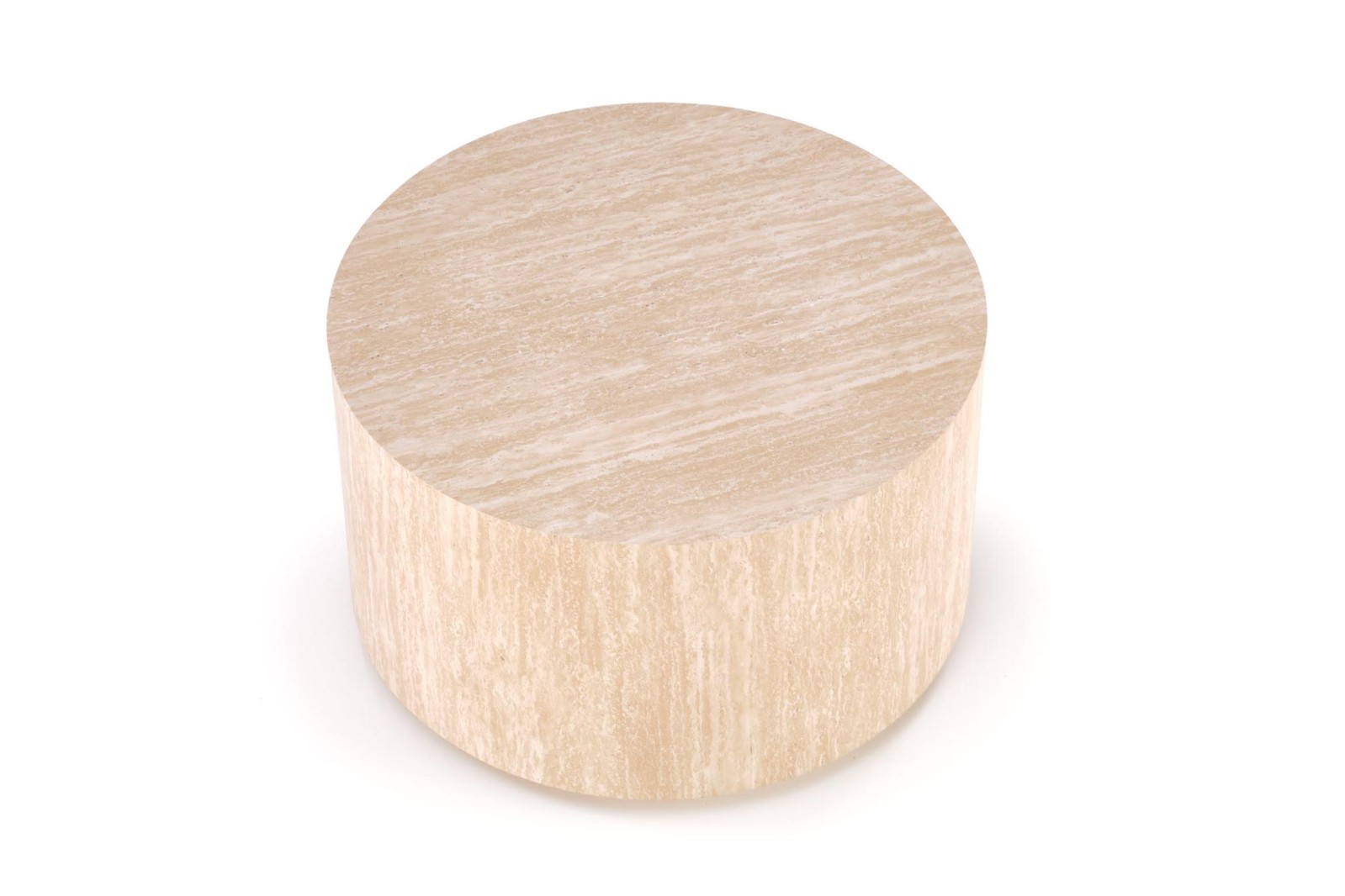 Konferenční stolek TRAVERTINO kulatý