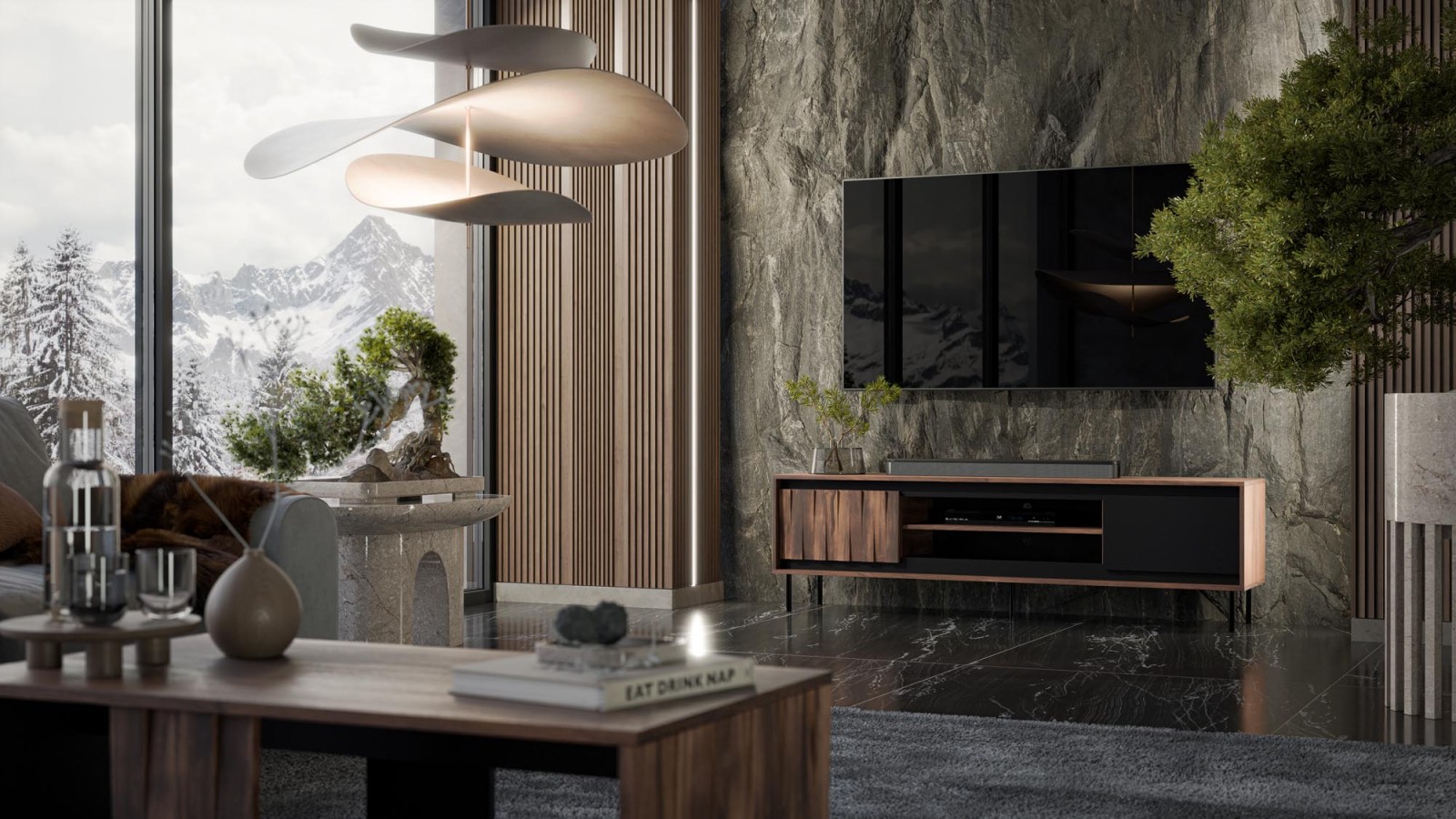 Televizní stolek SWING RTV-1