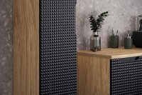 Koupelnová sestava LUXOR ČERNÁ 125