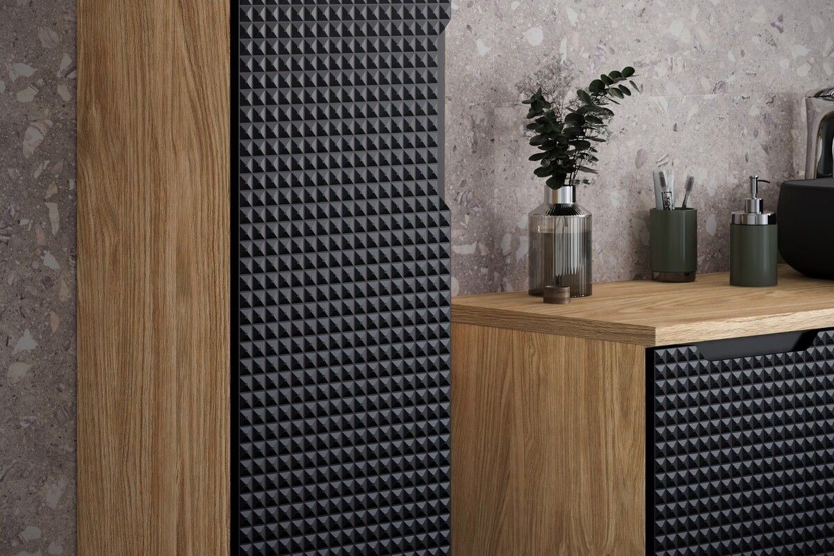 Koupelnová sestava LUXOR ČERNÁ 190