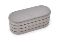 Taburet lavice CALPI šedý