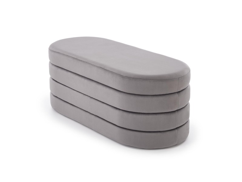 Taburet lavice CALPI šedý