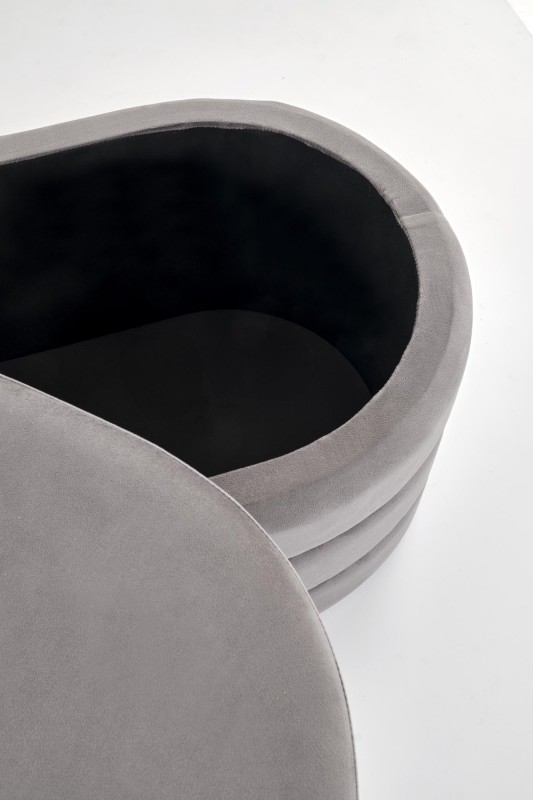 Taburet lavice CALPI šedý