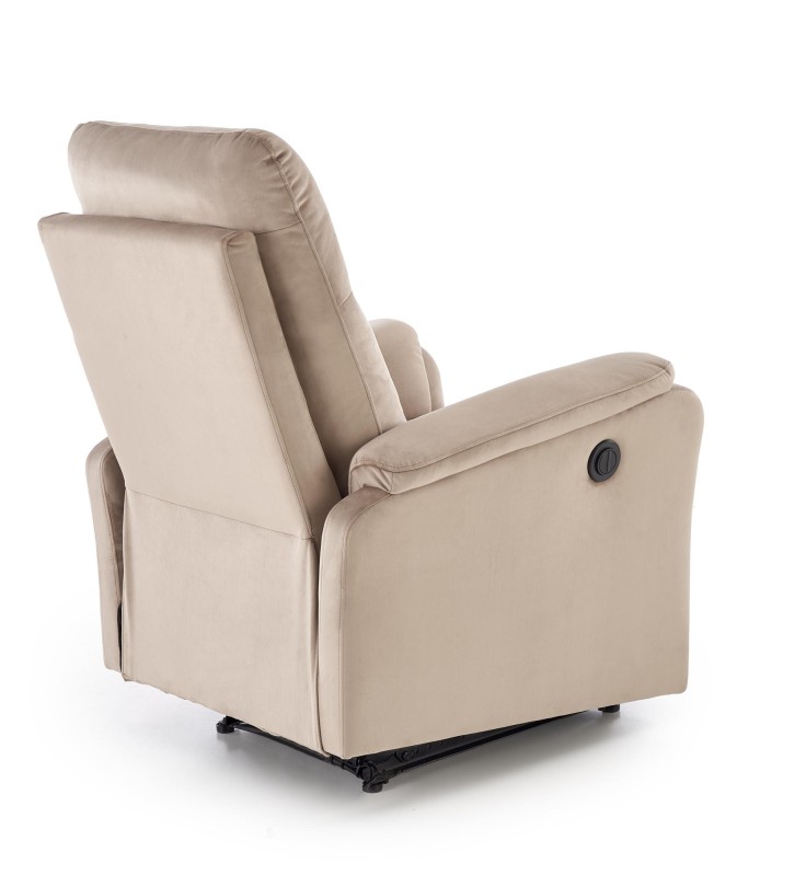 Křeslo ušák CROCUS béžové