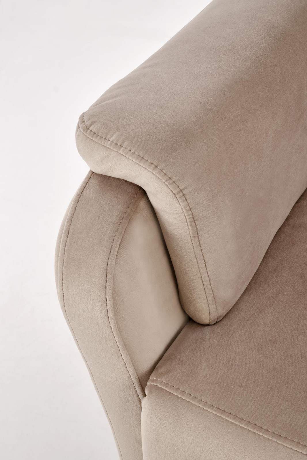 Křeslo ušák CROCUS béžové