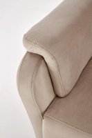 Křeslo ušák CROCUS béžové