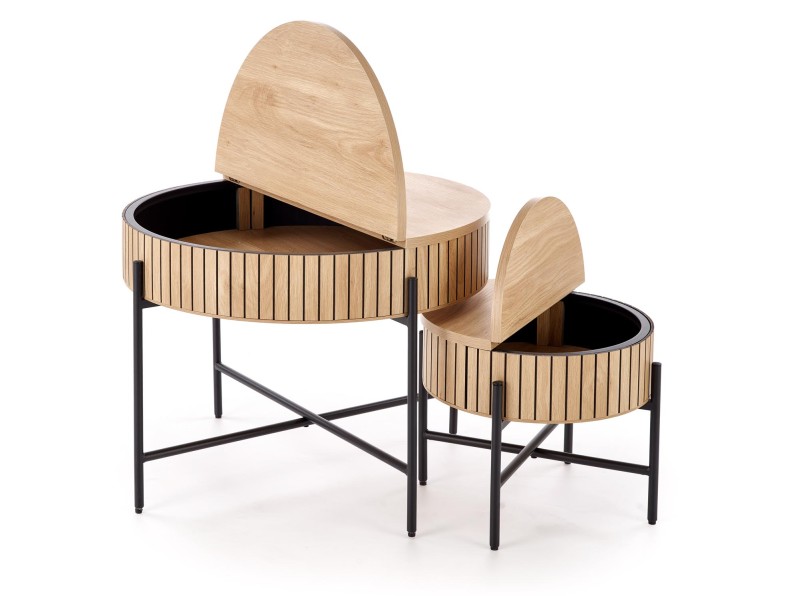 Konferenční stolky DANTE set 2ks