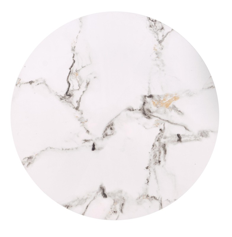 Set konferenčních stolků FATIMA  bílá/černá