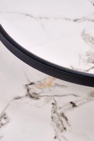 Set konferenčních stolků FATIMA  bílá/černá