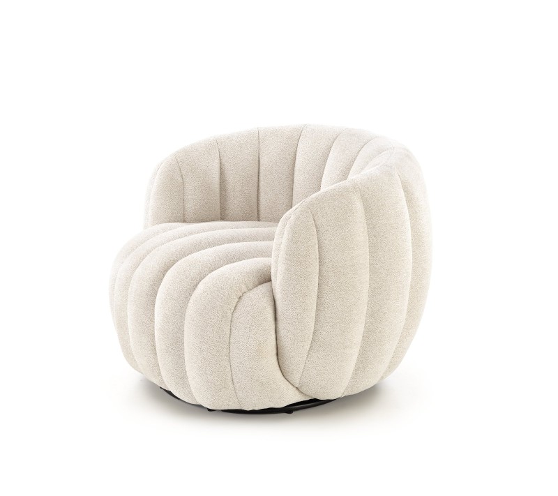 Křeslo FRASER krémové