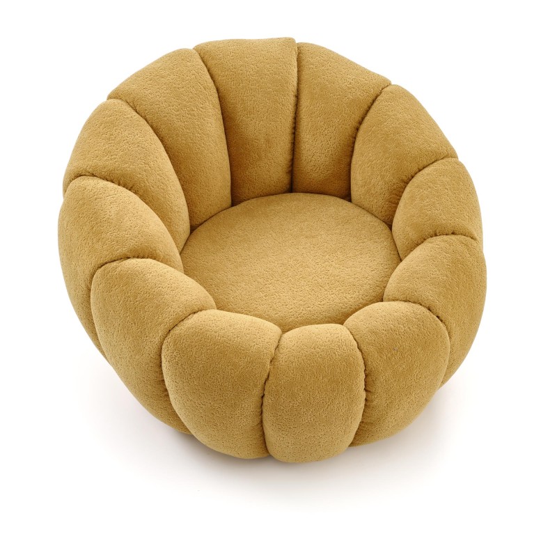 Křeslo GASPAR 2 hořčicové