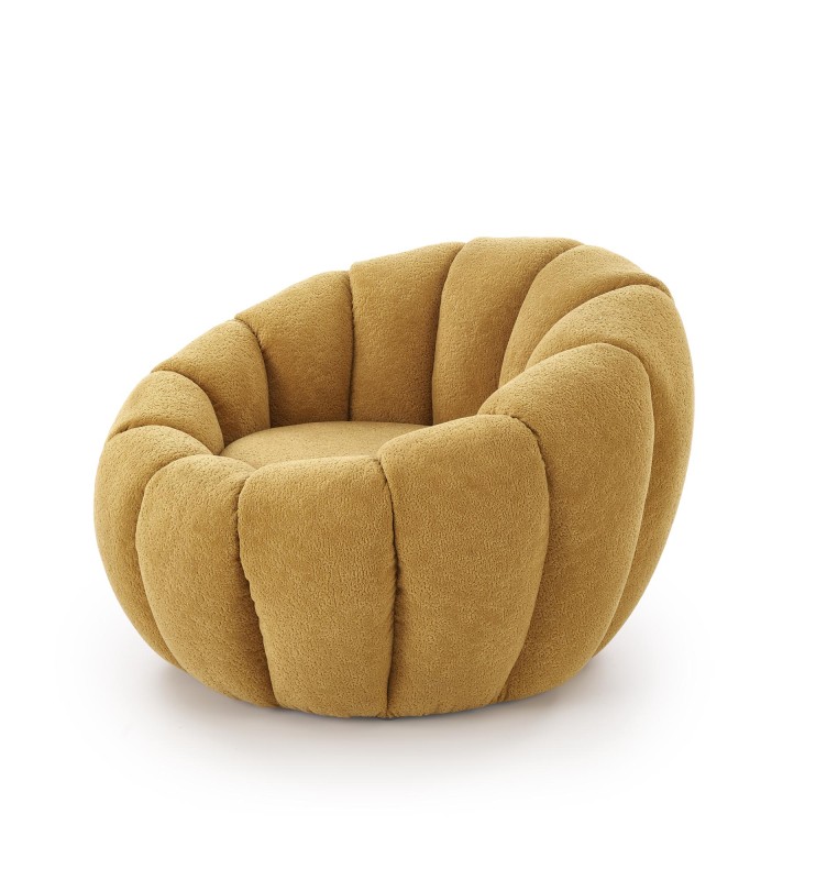 Křeslo GASPAR 2 hořčicové