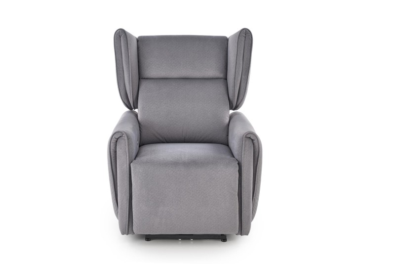 Křeslo ušák GELATO šedé