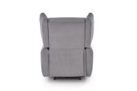 Křeslo ušák GELATO šedé