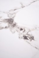 Set konferenčních stolků GILDA bílý mramor/zlatá