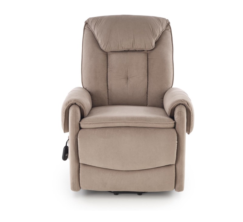 Křeslo ušák HORTON béžové