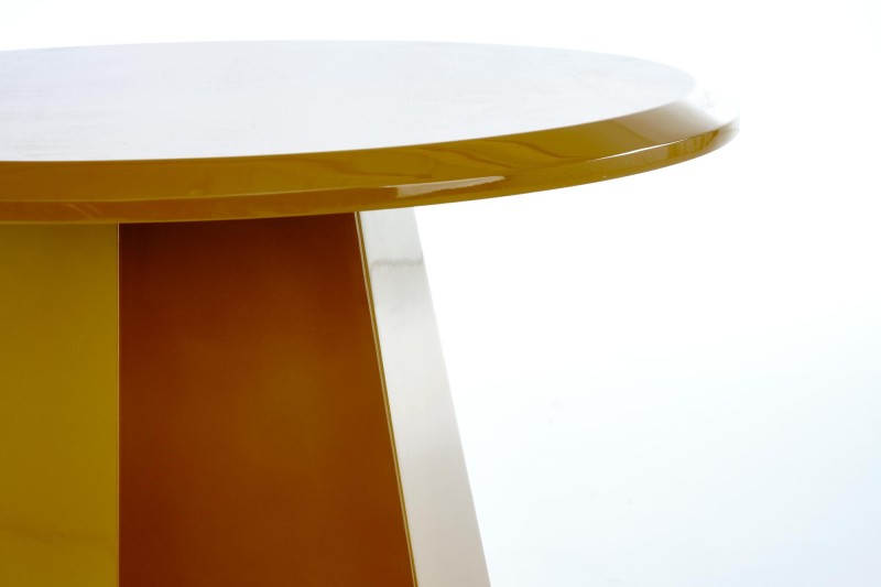 Konferenční stolek LOCA hořčicový