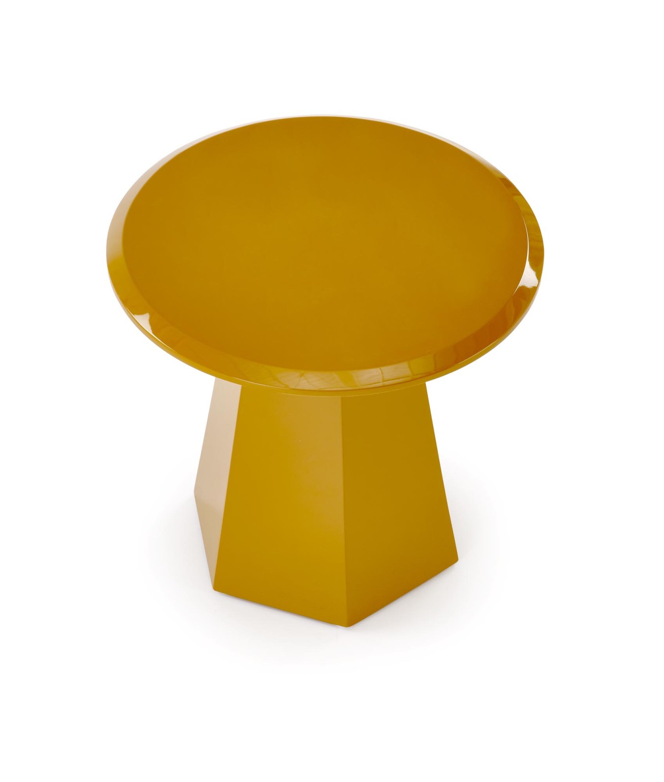 Konferenční stolek LOCA hořčicový