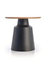 Konferenční stolky MALOMI set 2ks přírodní/černá