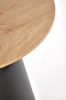 Konferenční stolky MALOMI set 2ks přírodní/černá