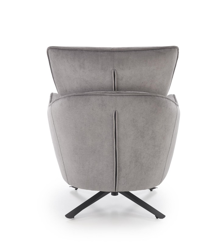 Křeslo SCAMPI šedé