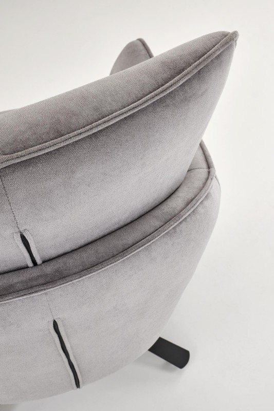 Křeslo SCAMPI šedé