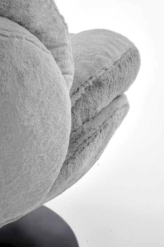 Křeslo SHELL šedá