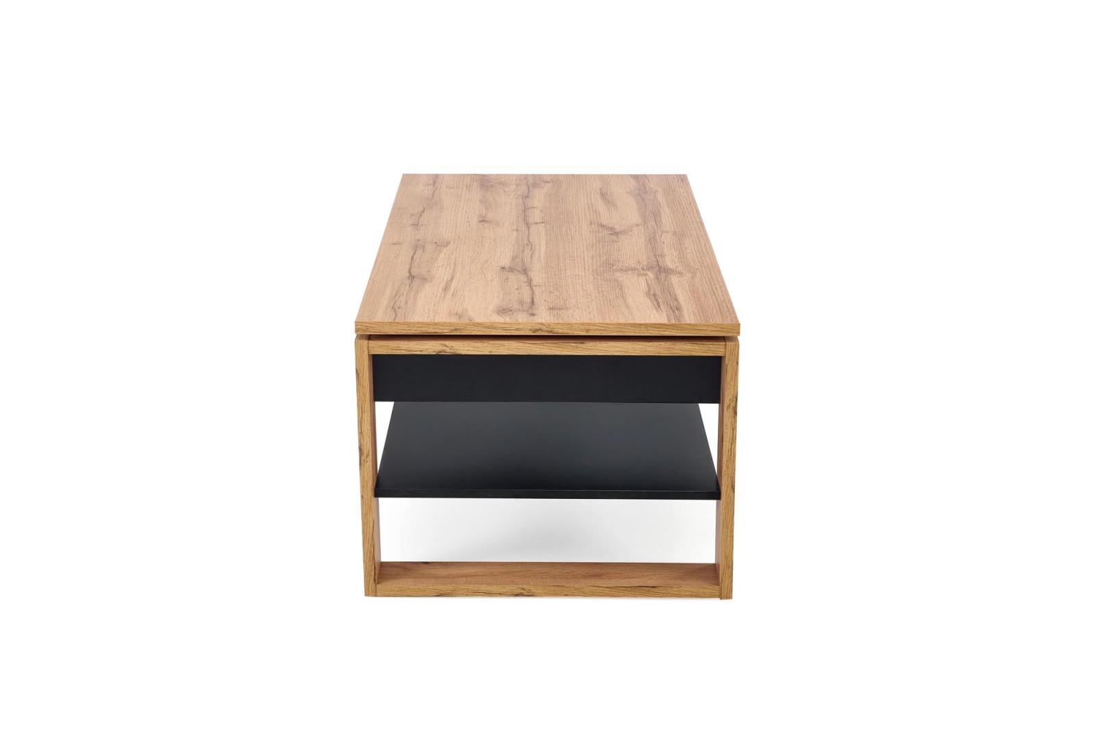 Konferenční stolek BETTY se zvedací deskou, dub artisan/černá