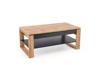 Konferenční stolek BETTY se zvedací deskou, dub artisan/černá