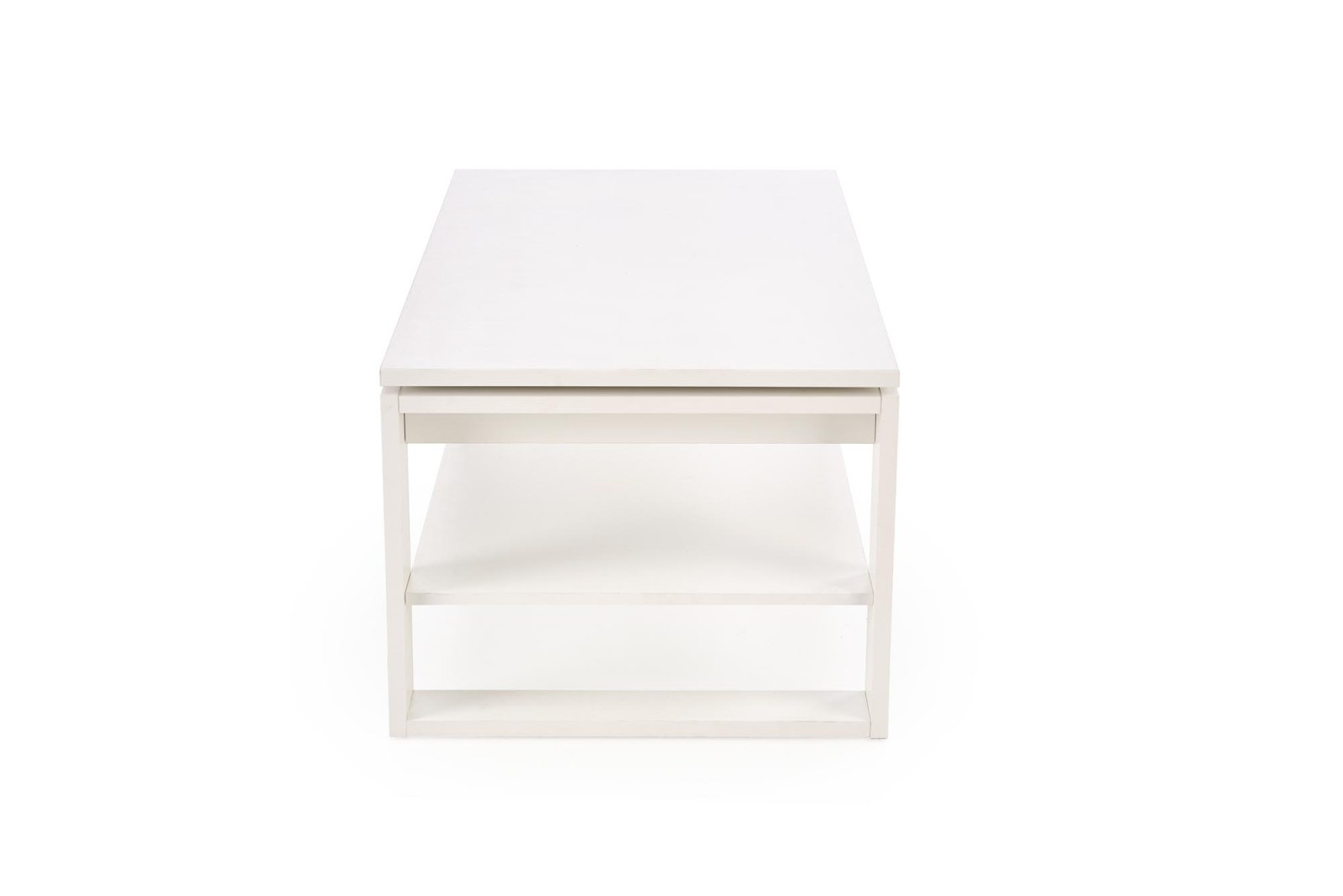 Konferenční stolek BETTY se zvedací deskou, bílý