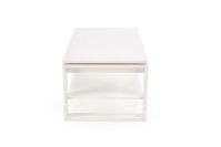 Konferenční stolek BETTY se zvedací deskou, bílý