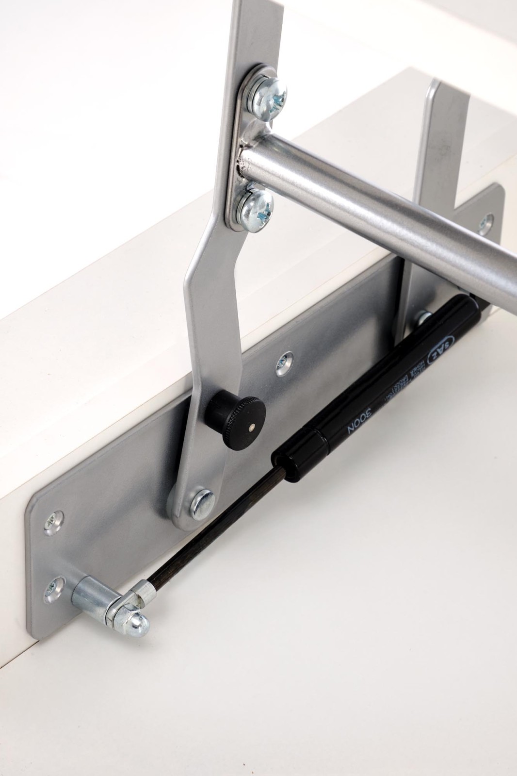 Konferenční stolek BETTY se zvedací deskou, bílý