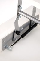 Konferenční stolek BETTY se zvedací deskou, bílý