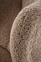 Křeslo MOCCA tmavě hnědé