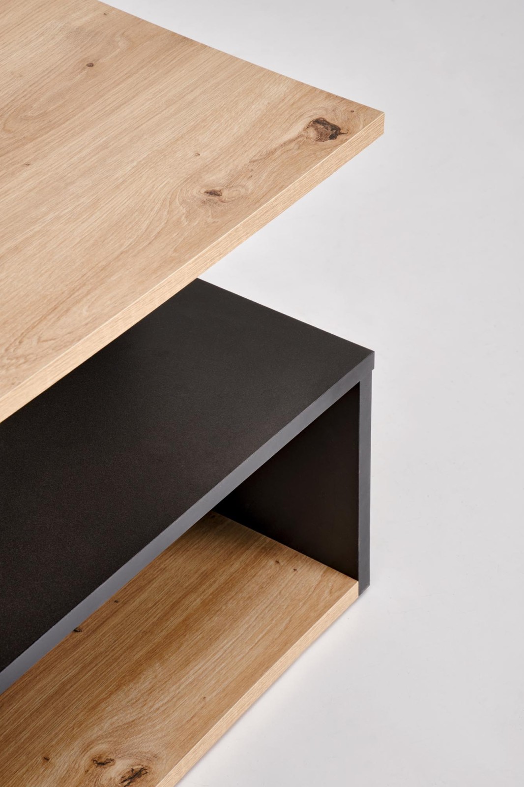 Konferenční stolek IVA dub artisan/černá